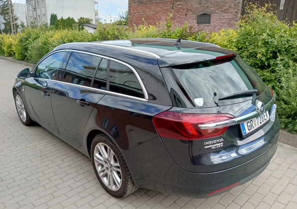 Opel Insignia cena 40900 przebieg: 217000, rok produkcji 2015 z Racibórz małe 436